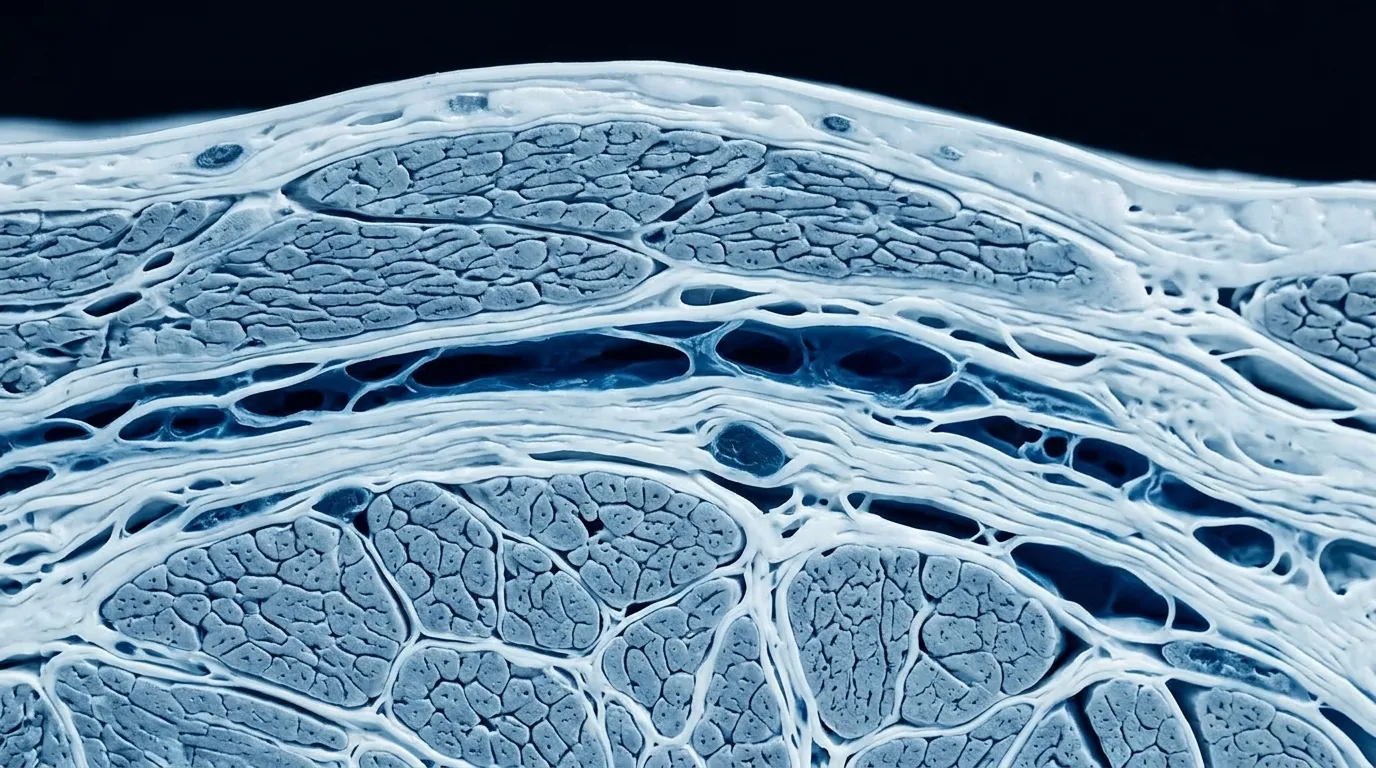 Cellular tissue cross-section, recovery research peptides